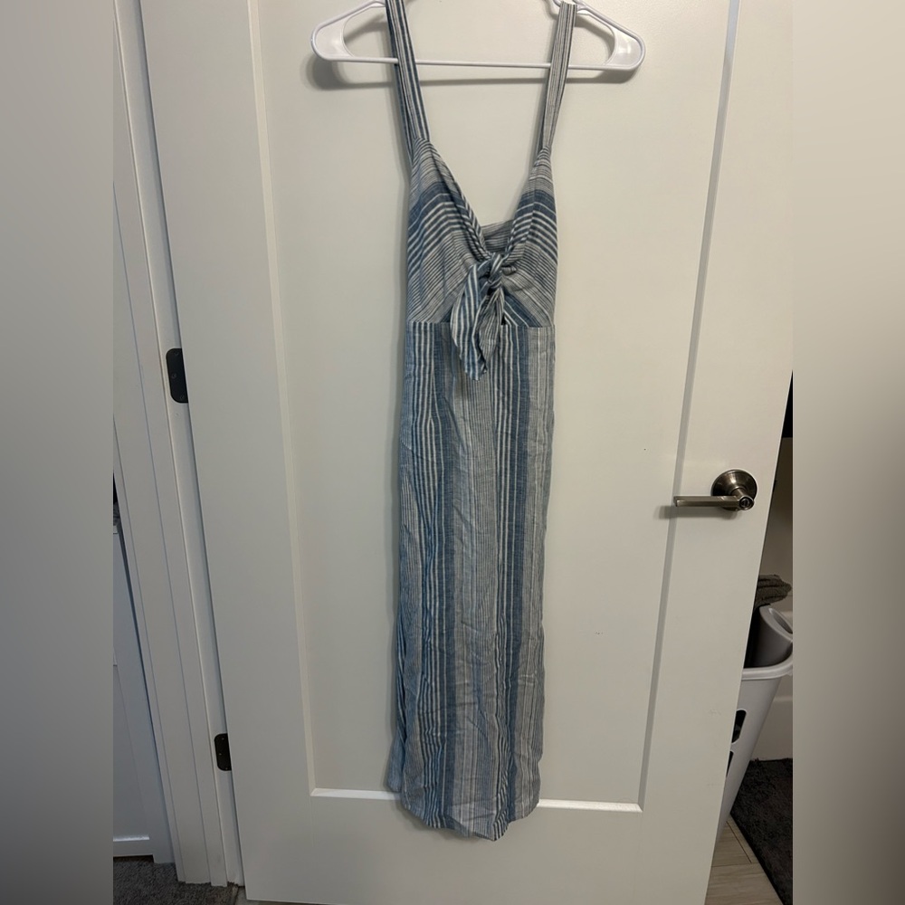 By Together Blue and White Stripped Dress
